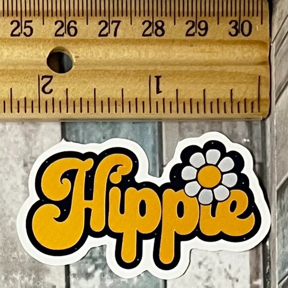 🌀10/$10🌀 70s Hippie Reusable Waterproof Vinyl Sticker Decal - Picture 1 of 1
